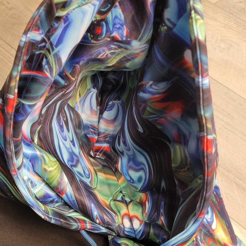 Johnathan Singer x Many Visions Threshold Consciousness Dripper Hoodie XL Tipper - Picture 5 of 16